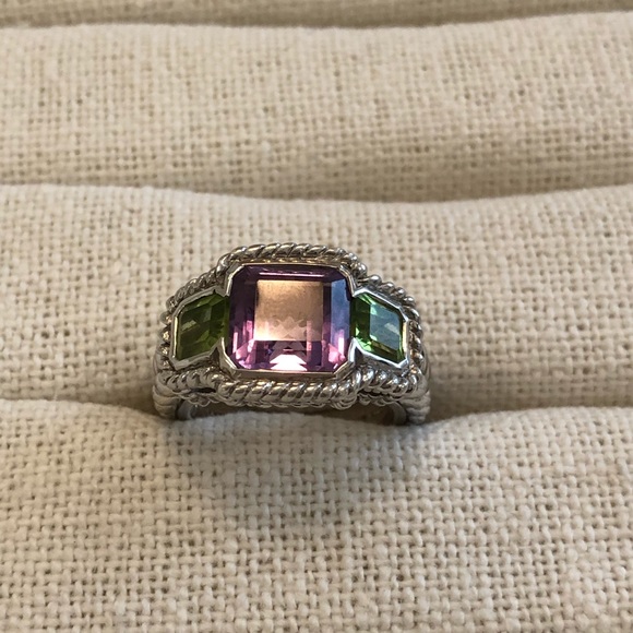 Judith Ripka sterling silver ring